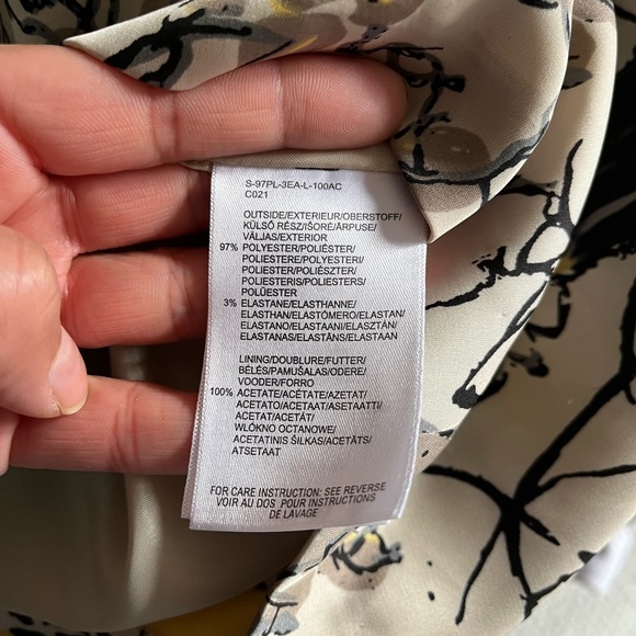 Spring summer dress, beautiful color’s worn once. - Picture 4 of 5